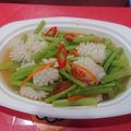 潘俊霖的(簡單料理) 的 芹菜管炒花枝 cooksnap