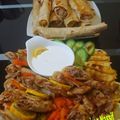 deziree Nassif's cooksnap of when they made شاورما الدجاج البيتي على السيخ.