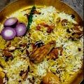 SOMASREE BAIDYA's cooksnap of when they made চিকেন বিরিয়ানি(Chicken Biriyani Recipe In Bengali).