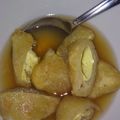Cooksnap dari Hanna Fadliyah untuk resep Pempek kapal selam tanpa ikan (Mpek-mpek dos)