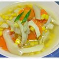 Cooksnap dari Kucingrabbit [ Anny ] untuk resep Sop Jamur Tiram Praktis #Dandelion