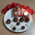 Monica's Cookhouse's cooksnap of when they made Mava chocolate modak.