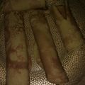 El cooksnap de macarena barloa cuando hizo Panqueques con dulce de leche.