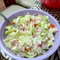 El cooksnap de Manuel Velzaquez cuando hizo Ensalada de lechuga con jamón y queso.
