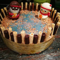 El cooksnap de Saioa cuando hizo Tarta de 3 chocolates con galletas (TARTA SIN HORNO).