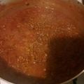 El cooksnap de Alejandro Molina cuando hizo Salsa bolognesa.