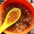 Amyra का कुकस्नैप जब उन्होंने वेजिटेबल सूप (vegetable soup recipe in hindi) बनाया था।