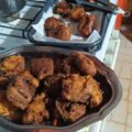 El cooksnap de Caro cuando hizo Buñuelos de manzana 🍎 y canela.