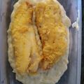El cooksnap de Cocinando cuando hizo Merluza con bechamel de puerros.