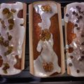 El cooksnap de Valeria Banegas cuando hizo Budín de Vainilla con nueces.