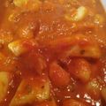 El cooksnap de Gemma Leticia Gomez Perez cuando hizo Sepia con langostinos en salsa de piquillos y tomate seco.
