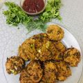chef Nidhi Bole's cooksnap of when they made મેગી પકોડા (Maggi Pakoda recipe in gujarati).