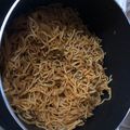 کوک اسنپ matthew بعد از امتحان کردن ماکارونی با گوشت و قارچ.