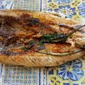 El cooksnap de Gemma cuando hizo Caballa a la plancha.