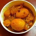 Auli Kar Raha (অলি কর রাহা)'s cooksnap of when they made ফুলকপি দিয়ে হাঁসের ডিমের ডালনা (Fulkopi diye hanser dimer dalna recipe in Bengali).