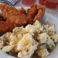 Korom-Tóth NÓRA Cooksnap-ja, amikor elkészítette a(z) Uborkás-újhagymás-joghurtos krumplisaláta 🥒🥔 receptet.