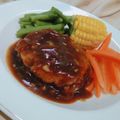 Cooksnap dari moe nifa untuk resep Steak Tempe Lada Hitam