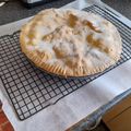 Matt Huckle's cooksnap of when they made Apple pie.