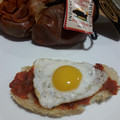 El cooksnap de María López cuando hizo Tostas de sobrasada y huevos de codorniz.