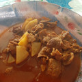 El cooksnap de Carla Olmeza cuando hizo Bistec de res en chile pasilla.