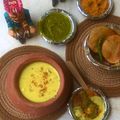 Seema Raghav का कुकस्नैप जब उन्होंने राजस्थानी कढ़ी कचौड़ी (Rajasthani Kadhi Kachodi recipe in Hindi) बनाया था।