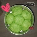 Cooksnap dari Rosi BRID untuk resep Roti sobek pandan kukus #kamismanis