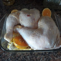 El cooksnap de Jose Rivas cuando hizo Pollo a la naranja con patatas al horno.
