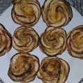 El cooksnap de SakaFi cuando hizo Rosas de empanadas de jamón y queso.