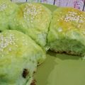 Cooksnap dari Dieni Andriana untuk resep 50. Roti Sobek Kentang Pandan
