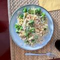 Uros Neskovic's cooksnap of when they made Garlic, Chilli & Soy Sauce Spaghetti with Broccoli.