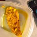 El cooksnap de Maria Mesa cuando hizo Filetes de pechuga de pollo al limón y curry amarillo hingú.