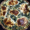 El cooksnap de Flor Foppoli cuando hizo Tarta de espinacas gratinada con masa de avena.