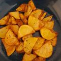 El cooksnap de Mónica Poch cuando hizo Patatas asadas en la Freidora de Aire (Airfryer).