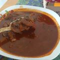 El cooksnap de Paola Bobadilla cuando hizo Sopa de champiñones con epazote.