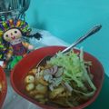 El cooksnap de Rossy 87 cuando hizo Pozole rojo de pollo, para principiantes.
