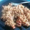 El cooksnap de Daniel Fernández cuando hizo Arroz al horno con trompetas y torreznos.