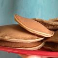 Cooksnap dari eka sri wahyuni untuk resep Dorayaki Pandan 1 Telur Tanpa Madu