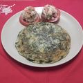 El cooksnap de Mari Carmen cuando hizo Tortilla de espinacas congeladas con un toque de orégano.