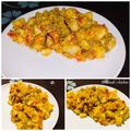 Zainab’s kitchen❤️'s cooksnap of when they made Stir fried yam omelette.