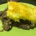 El cooksnap de July.E cuando hizo Pastel de papa vegano.