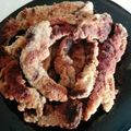 El cooksnap de Paola Garcia Bello cuando hizo Hígados empanados.