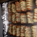 shaun333's cooksnap of when they made Sausage Mummies.