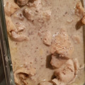 El cooksnap de Delia cuando hizo Pollo en salsa de queso con thermomix.