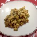 El cooksnap de Rachel Vallverdú cuando hizo Revuelto de espárragos verdes.