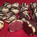 El cooksnap de Mariate cuando hizo Trufas o bombones Red Velvet (Terciopelo Rojo).