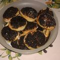 El cooksnap de Andrea Benitez cuando hizo Tortitas negras caseras.