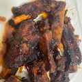 El cooksnap de Laura Rodriguez Beltran cuando hizo Costillas con soja y miel.