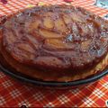 El cooksnap de Mariano Quintero cuando hizo Torta invertida de manzana.