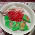 Cooksnap dari Ani Saa untuk resep Es Pisang Ijo Khas Makassar