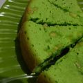 Cooksnap dari Angela Irwanda untuk resep Chiffon Pandan Keju Rice Cooker Cake